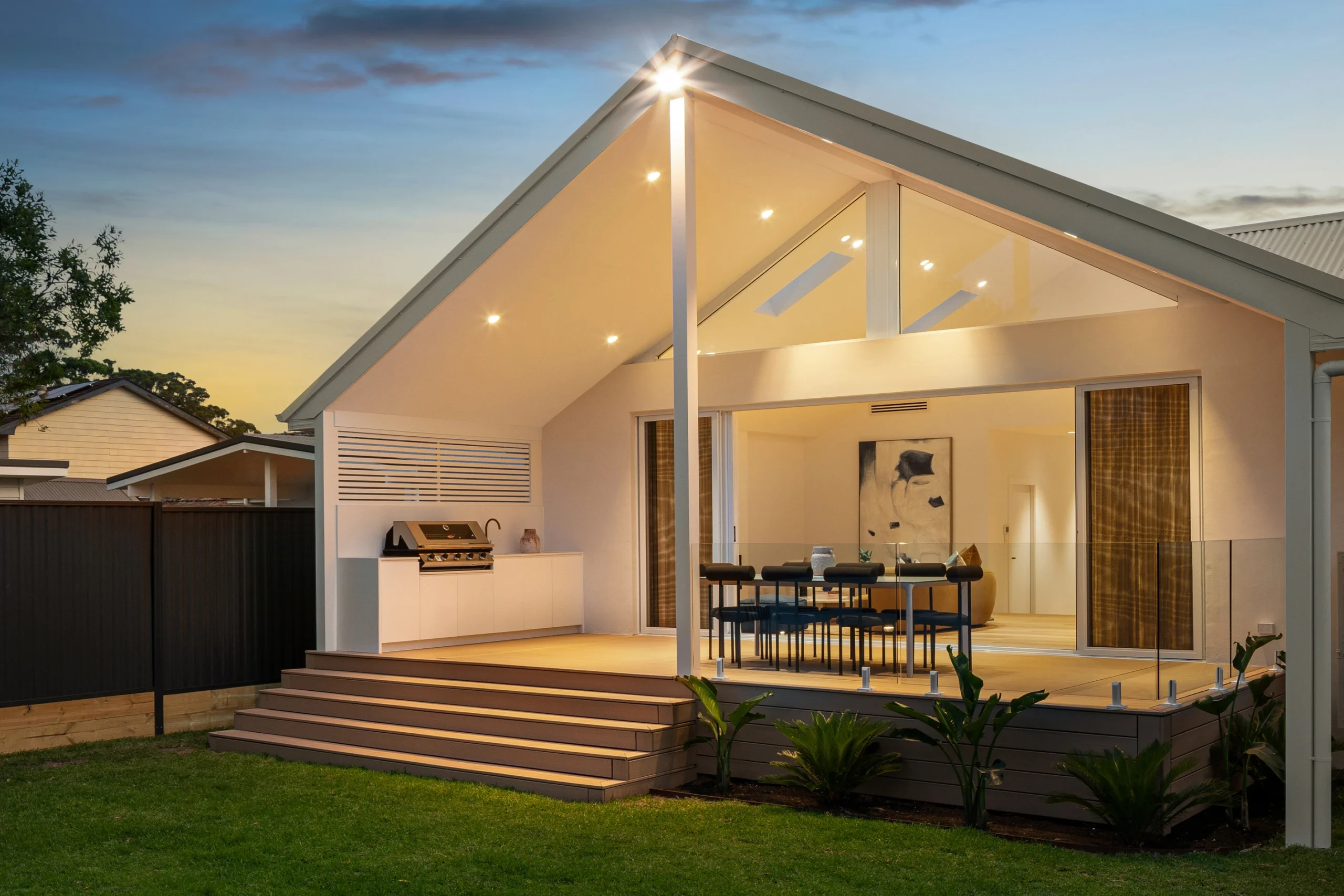 Waterwise Australian garden featuring drought-tolerant plants to help Sydney homeowners save water.
