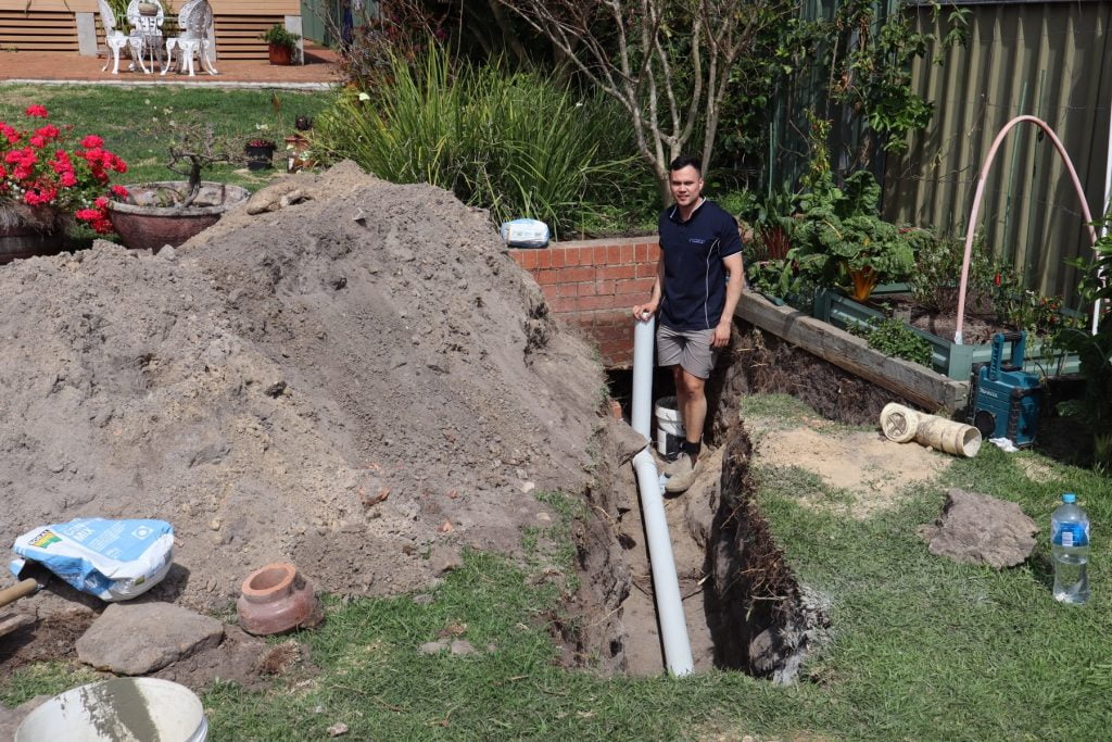 Sydney cctv sewer inspection plumber