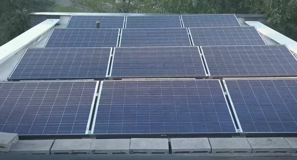 Installed rooftop solar panels Sydney